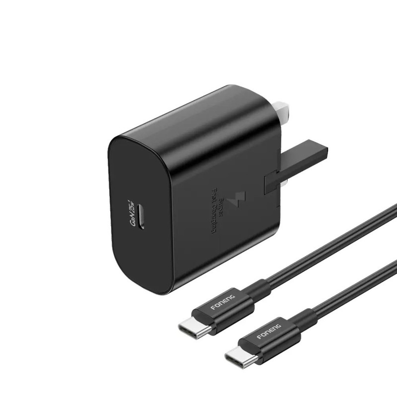 شارژر دیواری فوننگ 25 وات مدل UK32 به همراه کابل USB-C_678d467d14cdf.png