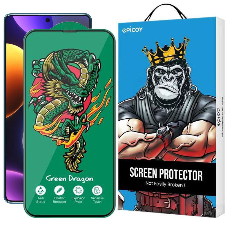 محافظ صفحه نمایش اپیکوی مدل Green Dragon ExplosionProof مناسب برای گوشی موبایل شیائومی Redmi Note 12 Turbo/ Note 12 Pro 5G/ Note 12 Explorer/ Note 12 Discovery/ Note 12 Pro Speed_678dbb11a6ca9.png