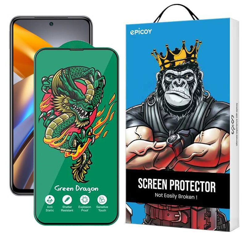 محافظ صفحه نمایش اپیکوی مدل Green Dragon ExplosionProof مناسب برای گوشی موبایل شیائومی Poco M5s 4G/ M4 Pro 4G/ Redmi Note 11 4G/Global/ Note 10 4G_678dbc43b9740.png