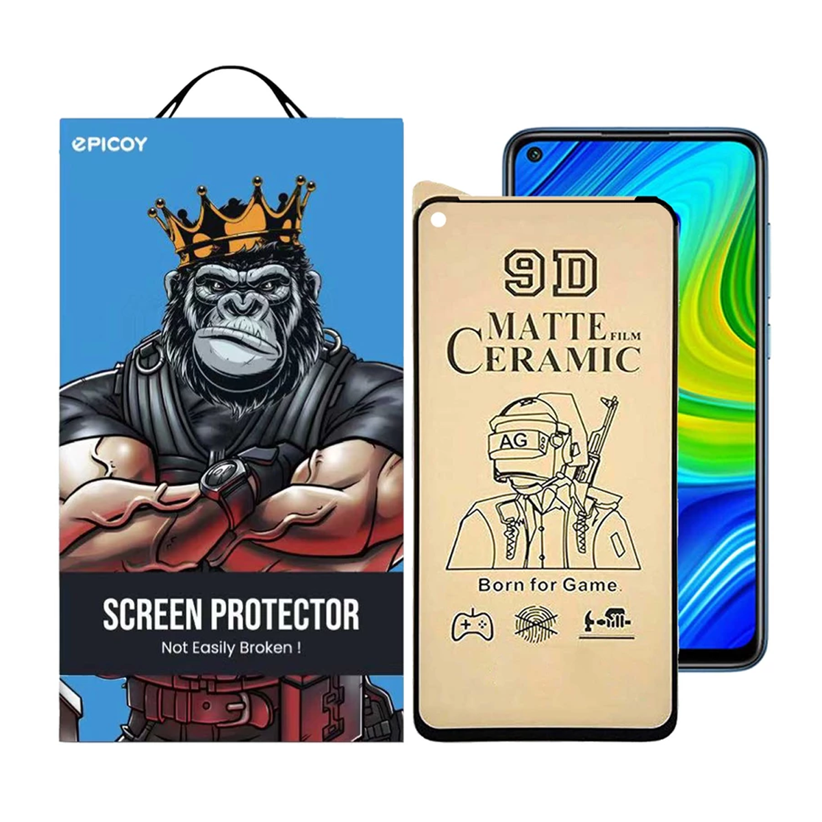 محافظ صفحه نمایش سرامیکی مات گوشی شیائومی Redmi Note 9 5G اپیکوی مدل BodyGuard_678dcf646adc2.png