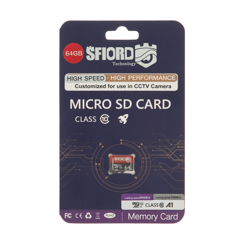 کارت حافظه microSDXC اسفیورد مدل Ultra A1 کلاس 10 استاندارد UHS-I سرعت 95MBps ظرفیت 64 گیگابایت_6795bdf11f63c.png