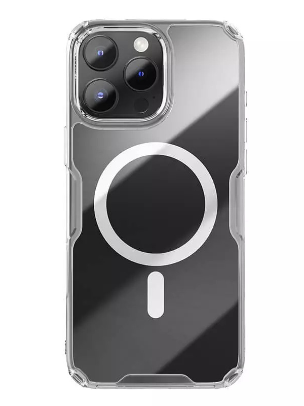 کاور گوشی اپل iPhone 16 Pro Max نیلکین مدل Nature TPU Pro Magnetic