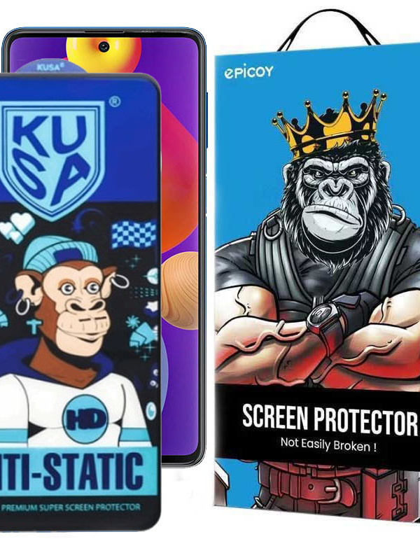 گلس گوشی سامسونگ Galaxy M62- M55- F62- F55- F54- Note10 Lite-Galaxy S10 Lite- C55 اپیکوی مدل Ice Monkey