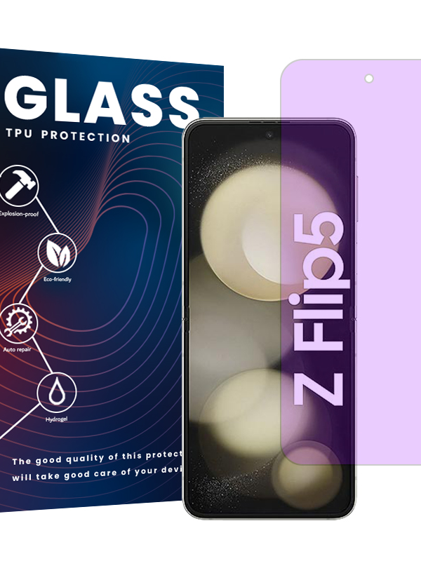 گلس گوشی سامسونگ Galaxy Z Flip5 مدل Resistant یووی
