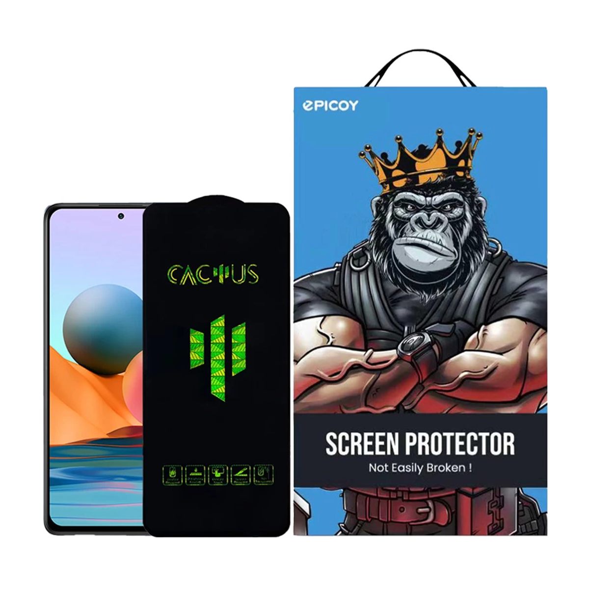 گلس گوشی شیائومی Redmi Note 10 Pro اپیکوی مدل Cactus_678d043d5d23f.png