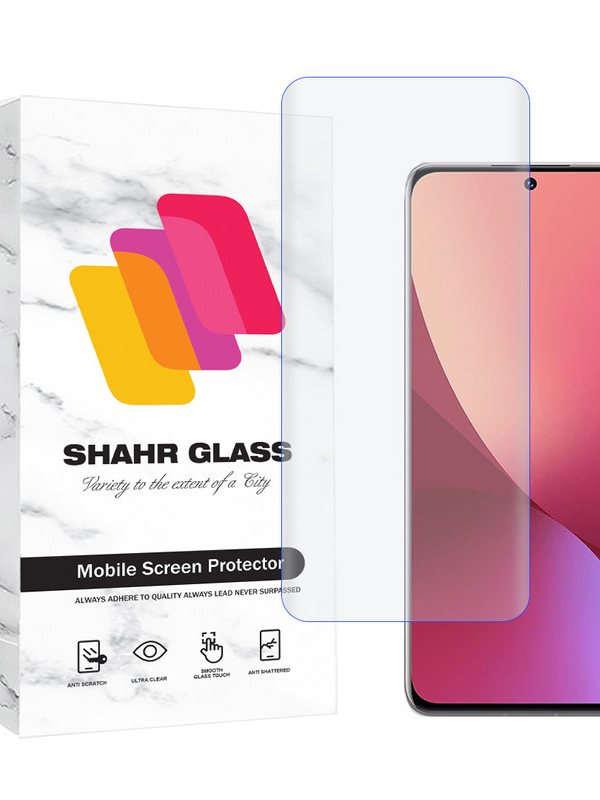 گلس یووی گوشی شیائومی 12S شهر گلس مدل UVLIGHTSH