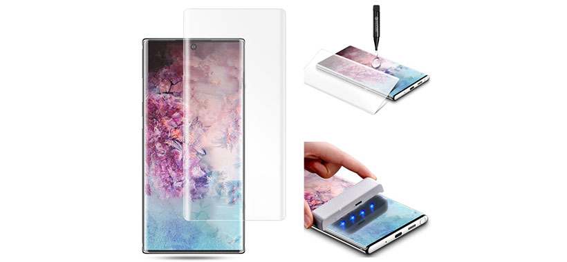 گلس UV گوشی نوت10 