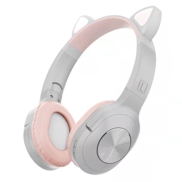 هدفون بی سیم طرح گربه مدل XY-204