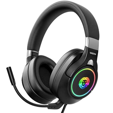 هدفون گیمینگ گرین مدل K10 RGB Lighting Professional