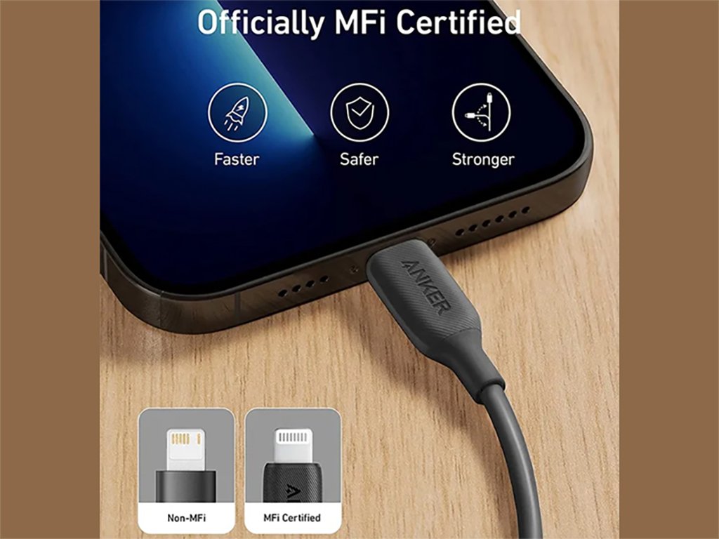 کابل لایتنینگ 1.8 متری انکر مدل A8813H11 