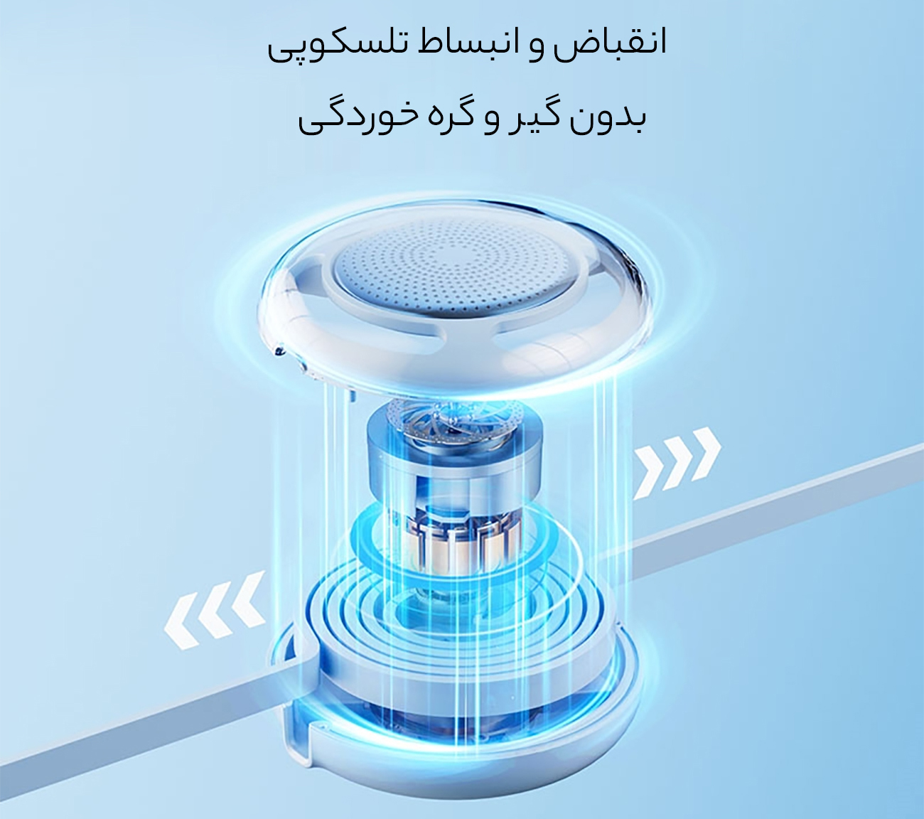 طراحی تلسکوپی روان