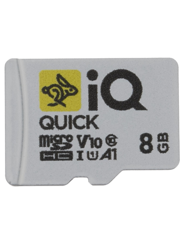 کارت حافظه‌ microSDHC آی کیو کلاس 10 استاندارد U1 مدل V10 A1 ظرفیت 8 گیگابایت