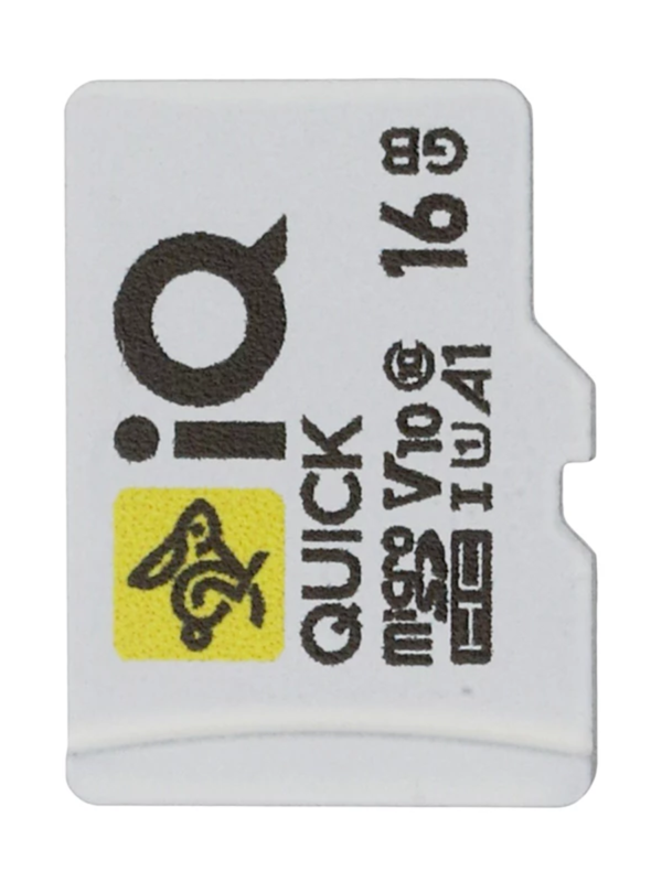 کارت حافظه‌ microSDHC آی کیو کلاس 10 استاندارد U1 مدل V10 A1 ظرفیت 16 گیگابایت