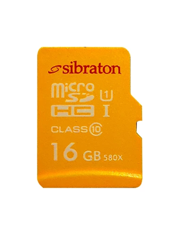 کارت حافظه‌ microSDHC سیبراتون استاندارد UHS-I U1 مدل 580X ظرفیت 16 گیگابایت