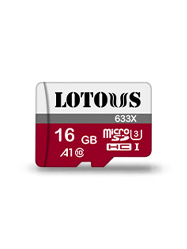 کارت حافظه‌ microSDHC لوتوس استاندارد U3 A1 مدل 633X ظرفیت 16 گیگابایت