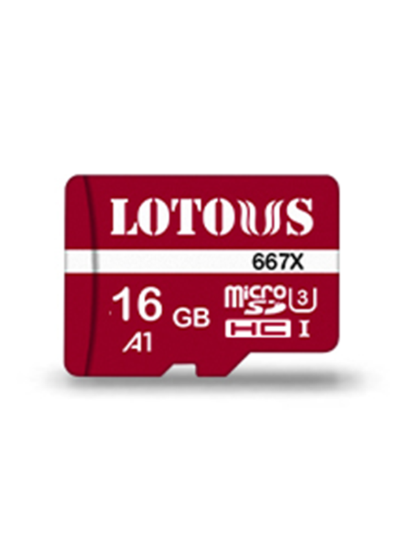 کارت حافظه‌ microSDHC لوتوس استاندارد U3 A1 مدل 667X ظرفیت 16 گیگابایت