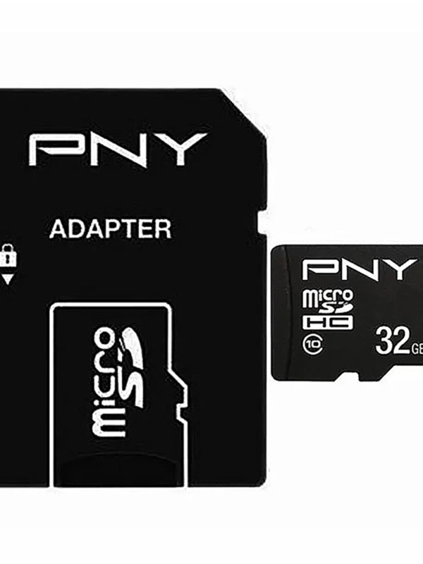 کارت حافظه MicroSDHC پی ان وای مدل Performance Plus کلاس 10 ظرفیت 32 گیگابایت به همراه آداپتور SD