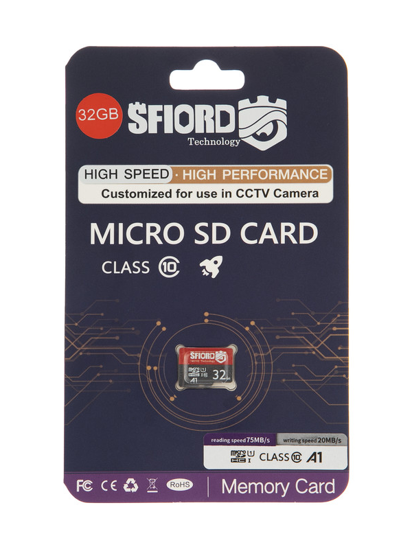 کارت حافظه microSDXC اسفیورد مدل Ultra A1 کلاس 10 استاندارد UHS-I سرعت 75MBps ظرفیت 32 گیگابایت