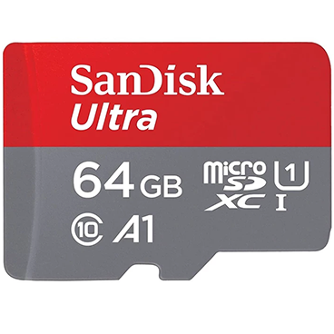 کارت حافظه microSDXC سن دیسک مدل Ultra A1 کلاس 10 استاندارد UHS-I سرعت 140MBps ظرفیت 64 گیگابایت