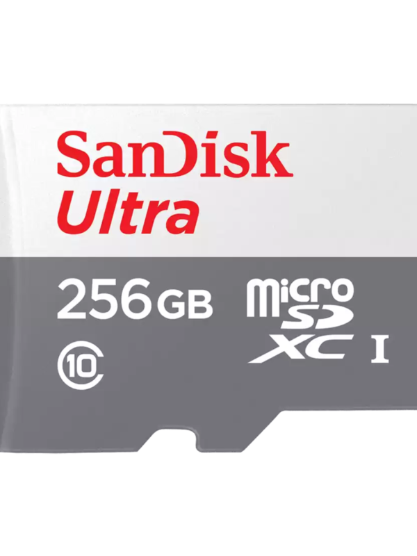 کارت حافظه microSDXC سن دیسک مدل Ultra کلاس 10 استاندارد UHS-I سرعت 100MBps ظرفیت 256 گیگابایت