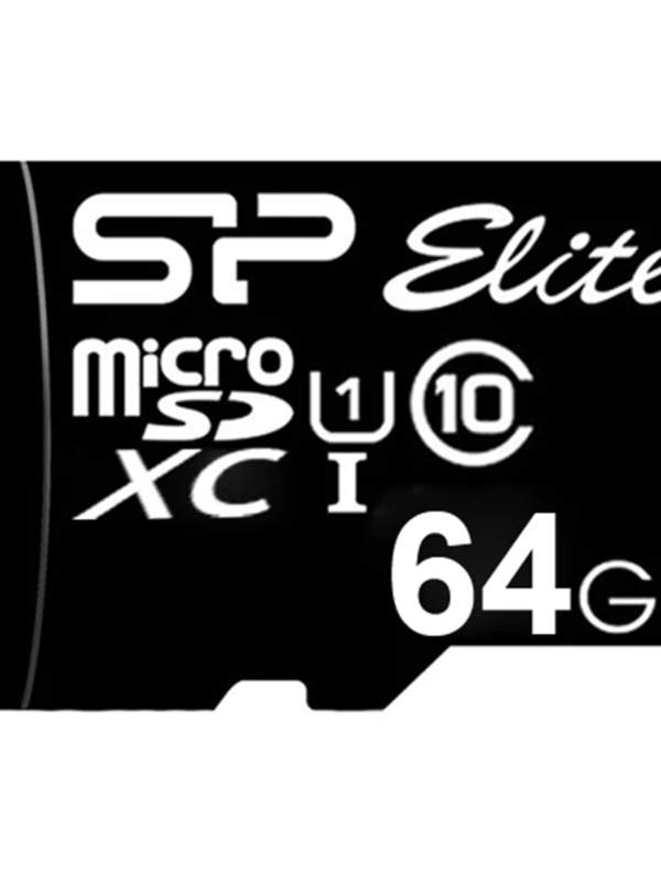 کارت حافظه‌ microSDXC سیلیکون پاور مدل Elite کلاس 10 استاندارد UHS-I U1 سرعت 85MBps ظرفیت 64 گیگابایت