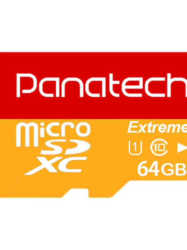 کارت حافظه microSDXC پاناتک مدل Extreme کلاس 10 استاندارد UHS-I U1 سرعت 30MBps ظرفیت 64 گیگابایت
