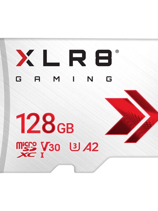 کارت حافظه MicroSDXC پی ان وای مدل XLR8 Gaming کلاس 10 V30 ظرفیت 128 گیگابایت