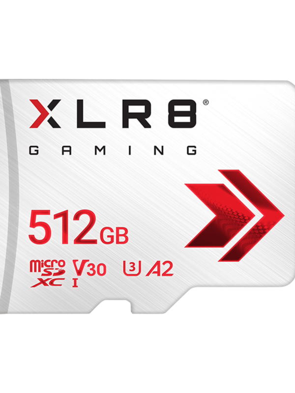 کارت حافظه MicroSDXC پی ان وای مدل XLR8 Gaming کلاس 10 V30 ظرفیت 512 گیگابایت