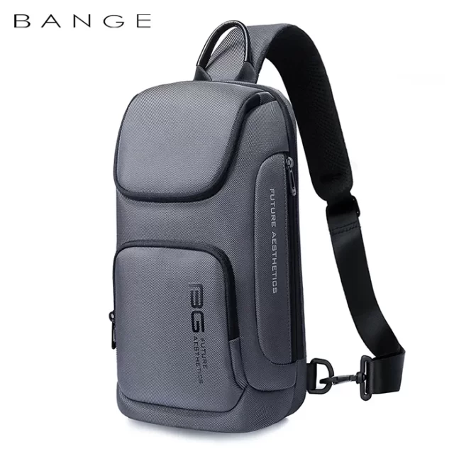 کوله تک بند بنج Bange BG-7565 Men Cloth Crossbody Chest Bag