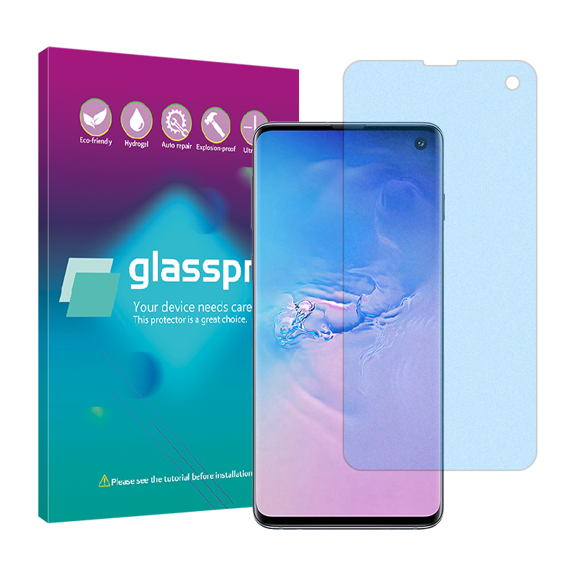 گلس گوشی سامسونگ Galaxy S10 مات ضداشعه آبی گلس پرو مدل Resistant_67b201463ae90.png