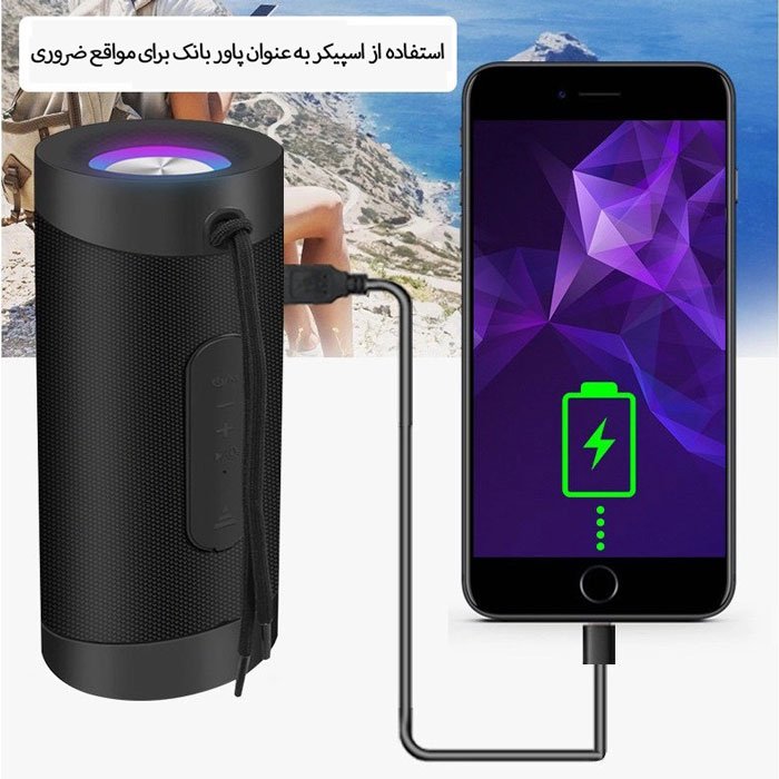 استفاده از اسپیکر به عنوان پاور بانک