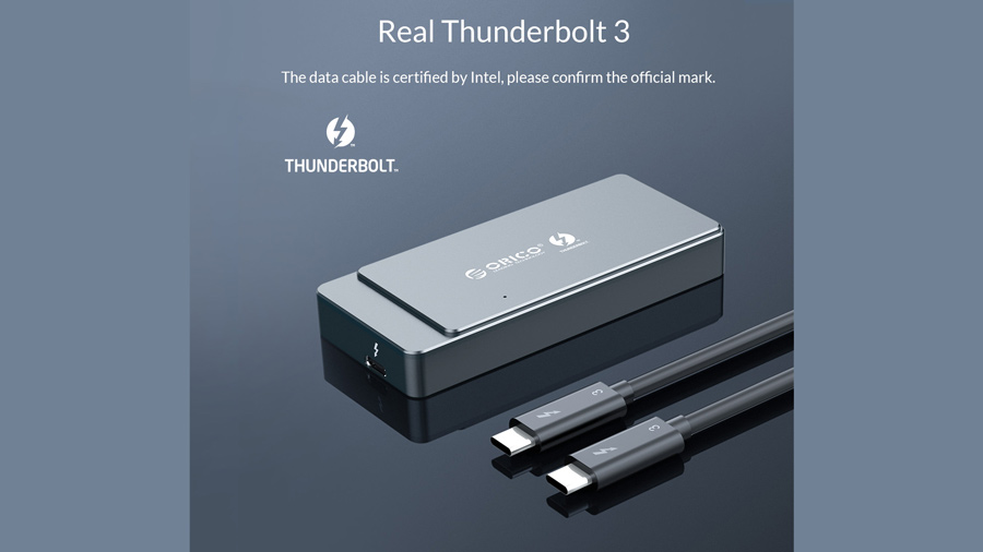 قاب اس اس دی تاندربولت 3 اوریکو Orico TFM2T3-G40 NVMe M.2 Enclosure 