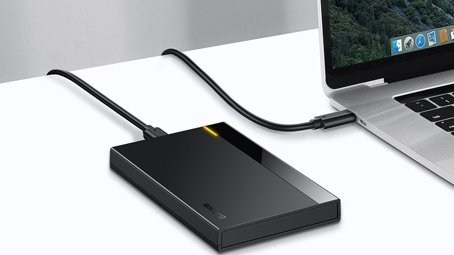 باکس هارد اینترنال بیسوس  Baseus Full-speed Series 2.5 inch External HDD Enclosure بدون نیاز به کابل پاور جداگانه