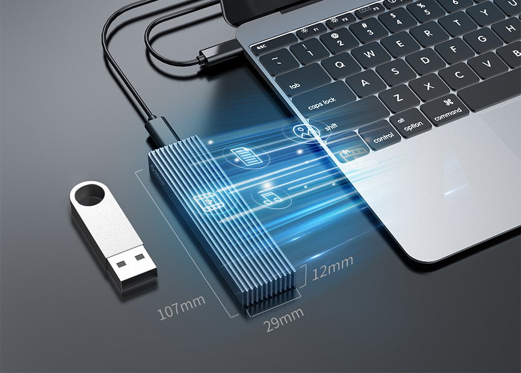 باکس هارد M.2 SSD اوریکو مدل M2PJM-C3