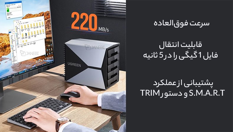 سرعت بالای داک هارد