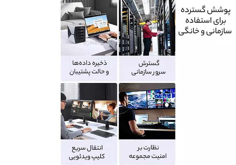 کاربری بالای داک هارد