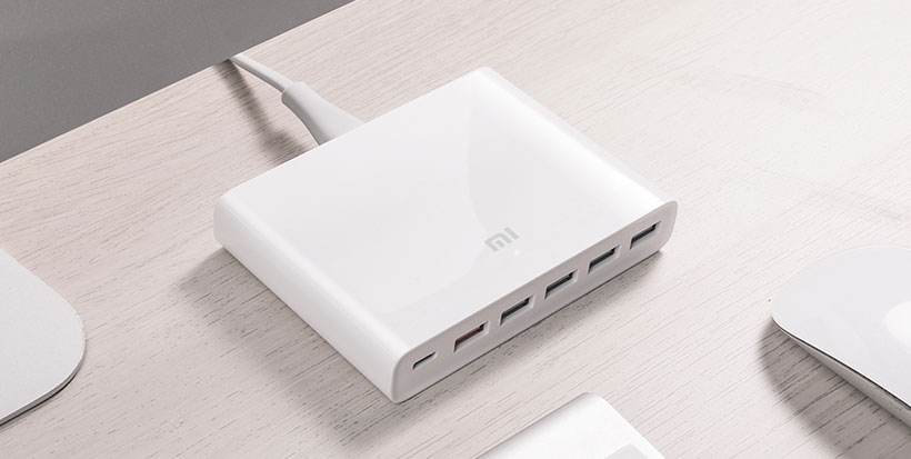 شارژر 6 پورت شیائومی Xiaomi 60W USB Charger