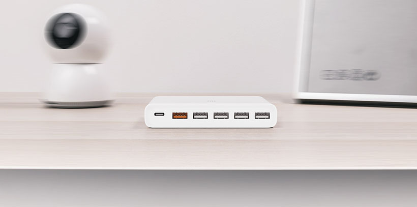 شارژر 6 پورت شیائومی Xiaomi 60W USB Charger