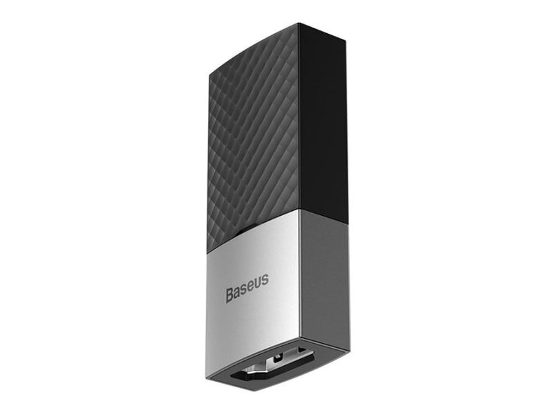 مبدل افزایش طول کابل اچ دی ام آی بیسوس Baseus HDMI signal extender Dark gray