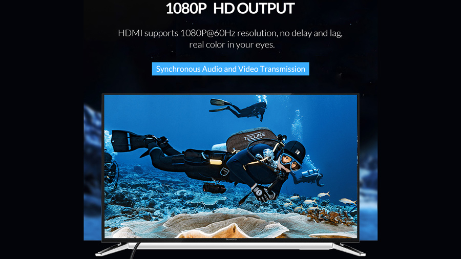 مبدل یو اس بی به HDMI اوریکو Orico USB to HDMI Adapter PE-P1 دارای خروجی تصویر 1080P