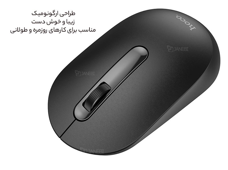 ساختار ظاهری موس بی سیم