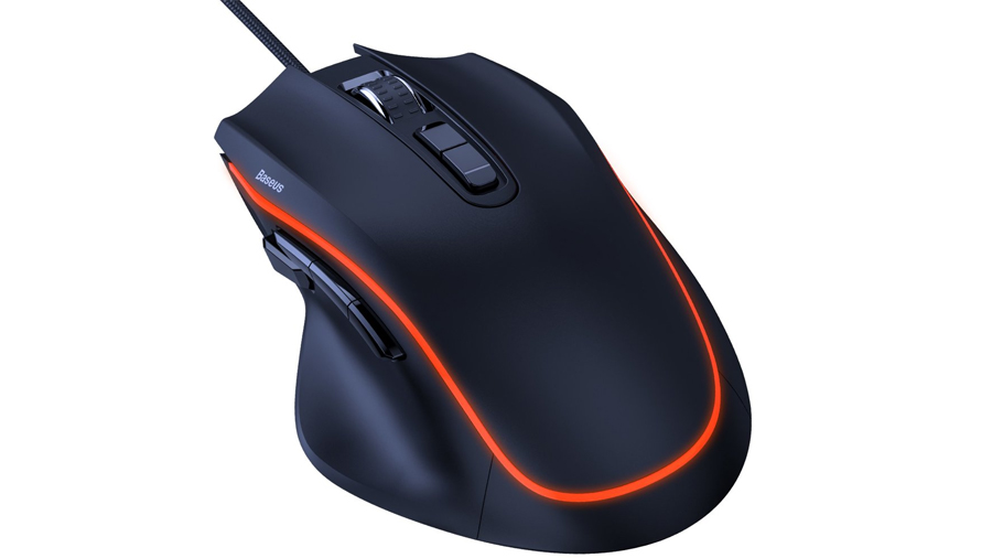 موس مدل بیسوس BASEUS GAMO 9 Programmable Buttons Gaming Mouse GM01