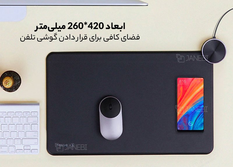 موس پد هوشمند شیائومی Xiaomi MIIIW Smart Mouse Pad MWSP01