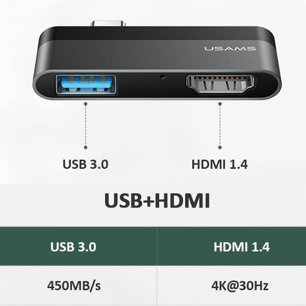 قیمت هاب تایپ سی US-SJ462