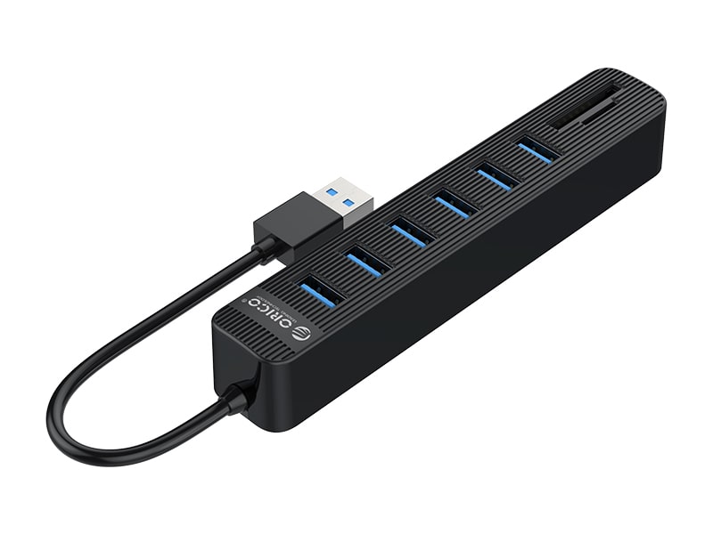 هاب 6 پورت و رم ریدر اوریکو ORICOT TWU3-6AST 6-Port USB3.0 HUB with Card Reader