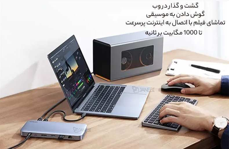 اتصال پرسرعت آداپتور به اینترنت