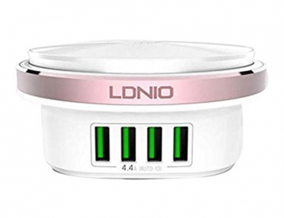 هاب شارژر یو اس بی الدنیو LDNIO A4406 4Port USB Charger