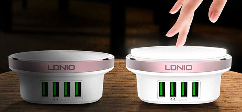 شارژر چهار پورت LDNIO A4406