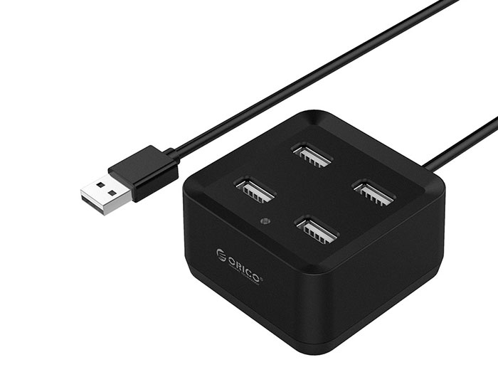 هاب یو اس بی 4 پورت اوریکو Orico 4 Port USB2.0 HUB DH4U-U2