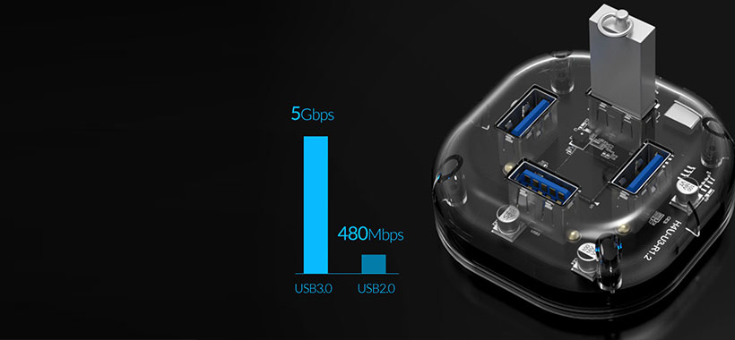 هاب USB اوریکو مدل H4U-U3